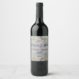 Forever Two Hearts - One Love Wine Label