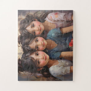 Forever United: Three Sisters, One Heart Jigsaw Puzzle