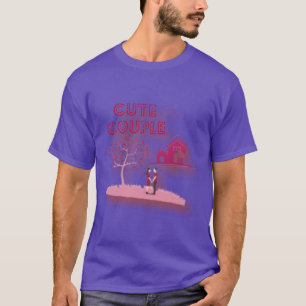 Forever Us: Couple Love Moment Design" T-Shirt
