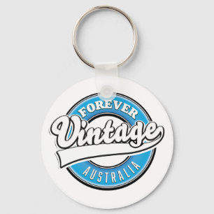 Forever vintage Australia logo Key Ring