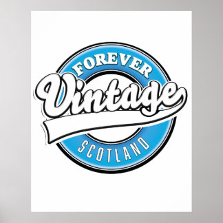 Forever vintage Australia logo Poster
