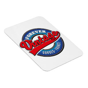forever vintage Gordes France logo Magnet