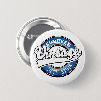 forever vintage liechtenstein logo 6 cm round badge