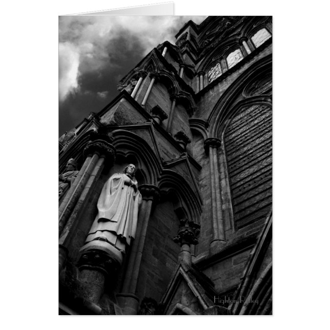 Forever Watching blank notelet / card (Front)