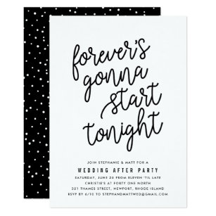 casual reception wedding invitations zazzle co uk