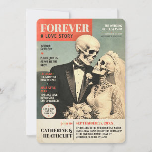 FOREVER Wedding Gazette Invitation