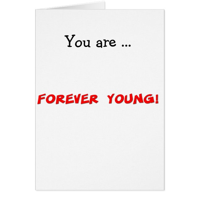 Forever Young (Front)