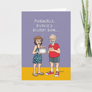 "Forever Young" 65th Birthday Card