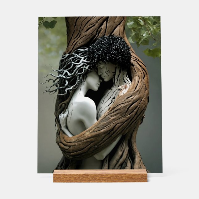 "Forever Yours" Acrylic Sign (Front)