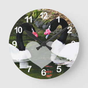 Forever Yours,Always & Forever_ Round Clock