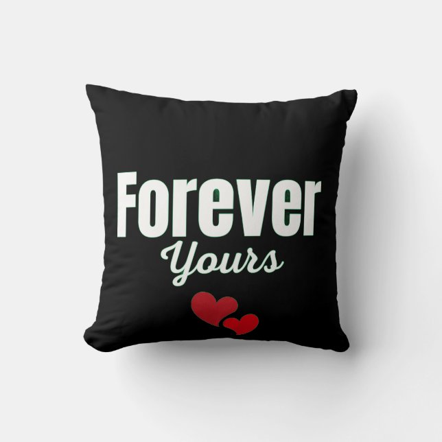 Forever Yours Cushion (Front)