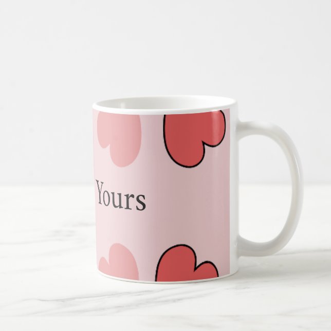 Forever Yours Love Coffee Cup (Right)