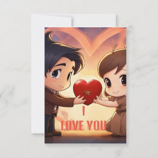  "Forever Yours" Thank You Card