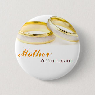 Forever yours two rings wedding name tag badge pin