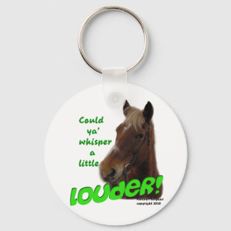 ForeverMorgans Funny Horse Whisperer Key Ring