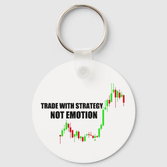 Forex Day Trader Collection Button Keychain (Front)