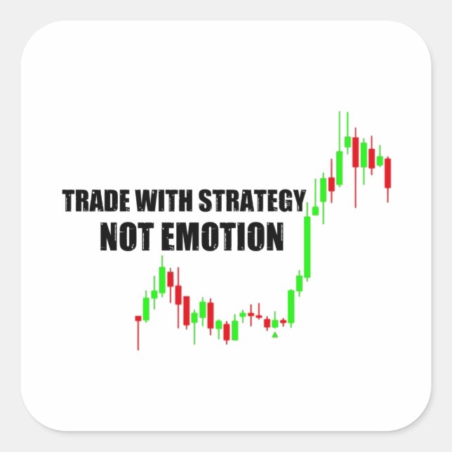 Forex Day Trader Collection  Square Sticker (Front)