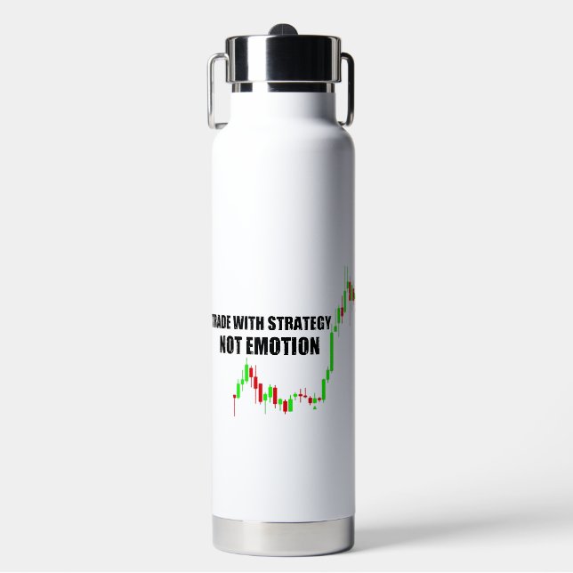 Forex Day Trader Collection  Water Bottle (Front)