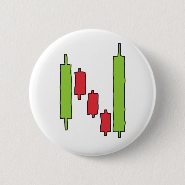 Forex FX Trading 6 Cm Round Badge (Front)
