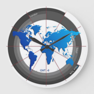 Forex Markets Timezone Clock GMT-8