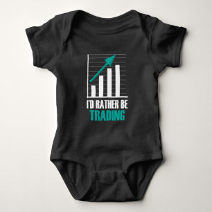 Forex Stock Market Trading Day Trader Investor Baby Bodysuit