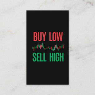 Forex Stock Trading Market Day Trader Investor Business Card