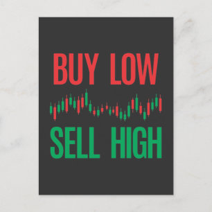Forex Stock Trading Market Day Trader Investor Postcard