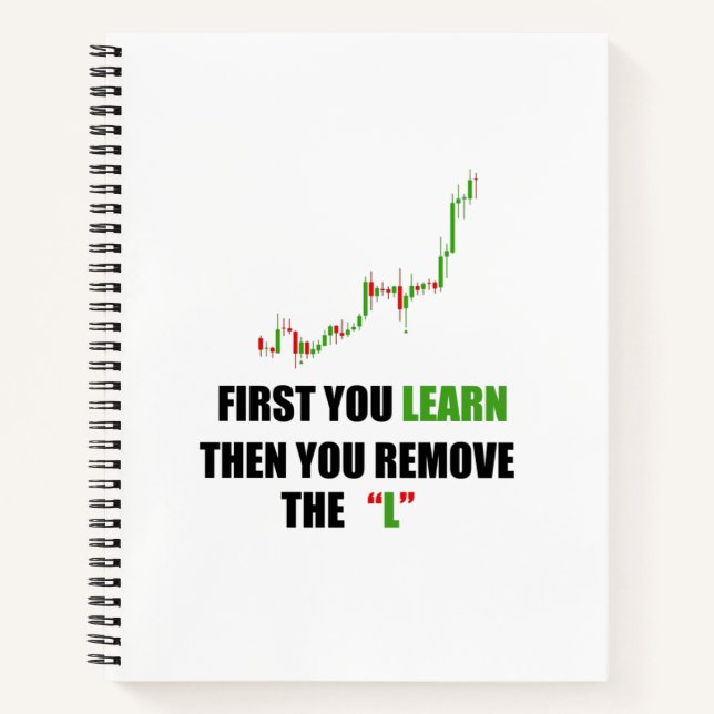 Forex Trader Mindset  Notebook (Front)