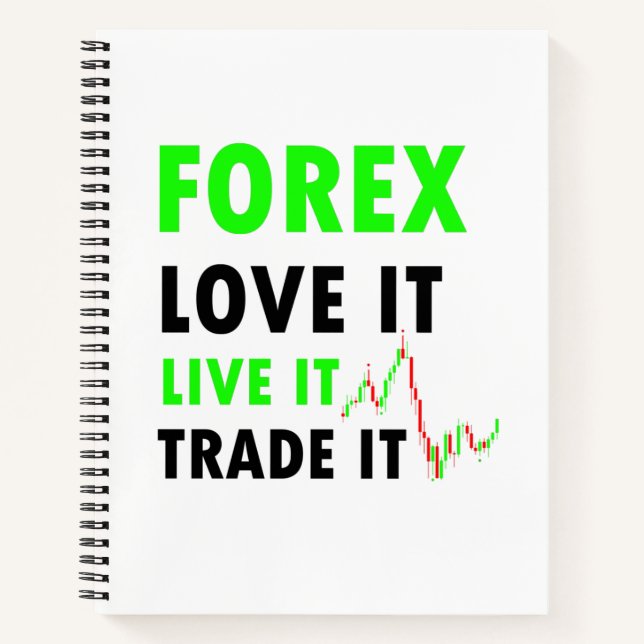 Forex Trader Spiral Notebook (Front)
