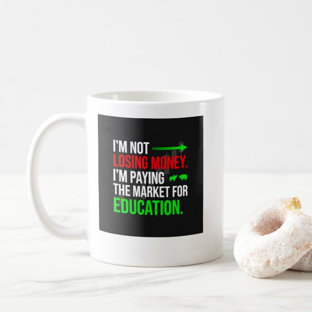 forex trading coffee mugs funny (With Donut)