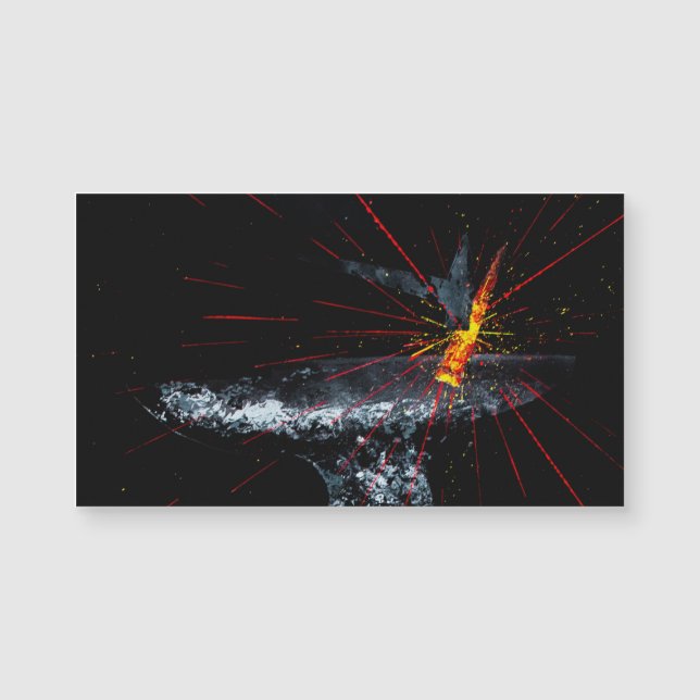 Forge Anvil Knife Metal Work (Front)