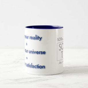 forge your reality... Two-Tone coffee mug