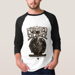Forged In Silence Men's Raglan T-Shirt