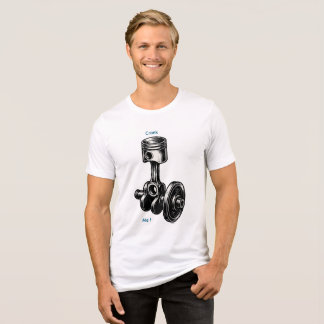 Forged Motion: The Heart of Power Tri-Blend Shirt