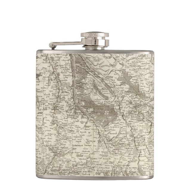 Forges, Neufchatel Hip Flask (Front)