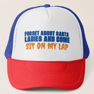 Forget About Santa Ladies Trucker Hat