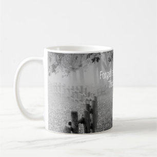 Forget About the Box, Think Outside - Park Benches Coffee Mug