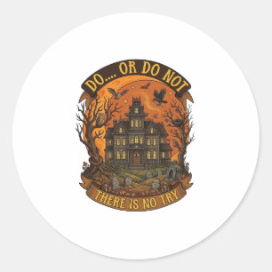 Forget Candy Just Give Me Alpaca Halloween Ghost W Classic Round Sticker