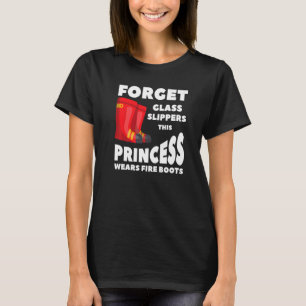 Forget Glass Slippers This Princess Wears Fire Boo T-Shirt