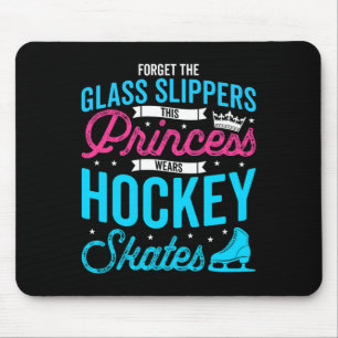 Forget Glass Slippers This Princess Wears Hockey S Mouse Mat
