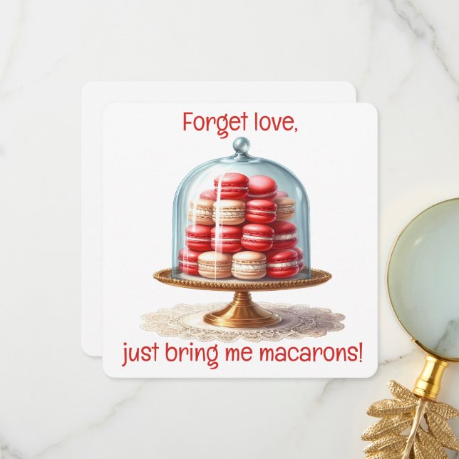 Forget Love - Valentine's Day Card (Front/Back In Situ)