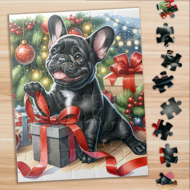 Forget Me Knot - Black Labrador Jigsaw Puzzle (Creator Uploaded)