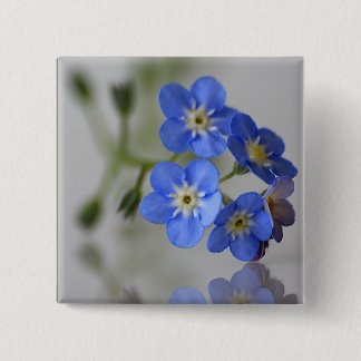 Forget Me Not 15 Cm Square Badge