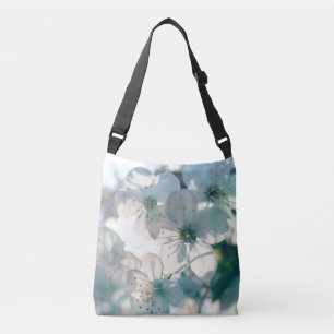 Forget Me Not Blue Floral Crossbody Bag
