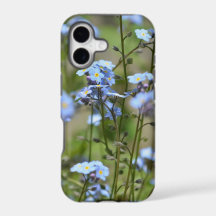 Forget Me Not Blue Floral Phone Case