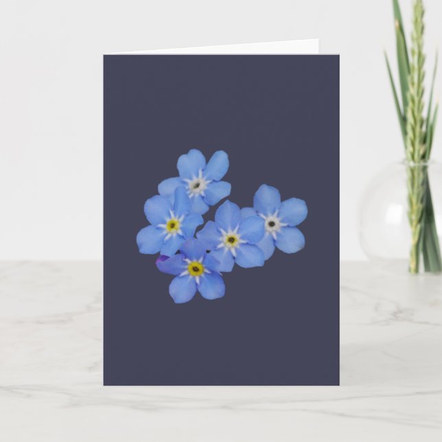 Forget Me Not Card (Front)