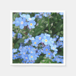 *Forget-Me-Not* Cocktail Napkins