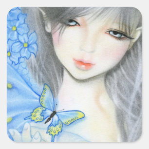 Forget me not Fairy sticker