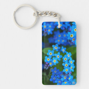 Forget-me-not Floral Key Ring