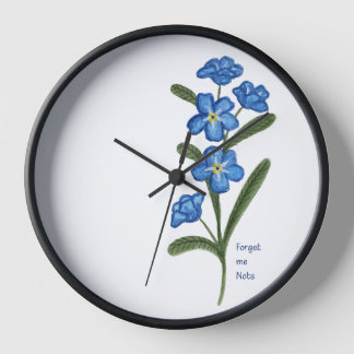 Forget Me Not Flower Clock